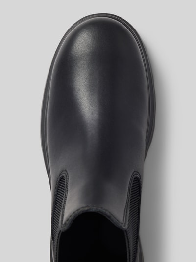 Armani Exchange Chelsea Boots aus Leder-Mix Modell 'LEA' Black 3