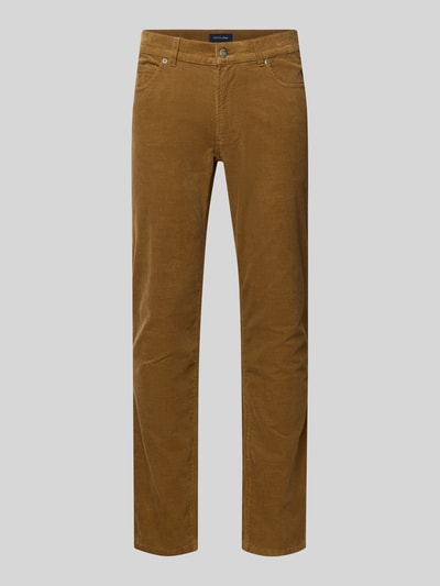 Christian Berg Men Corduroy broek met 5-pocketmodel Camel - 2