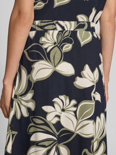 Betty Barclay Spódnica o długości do kolan z elastycznym pasem Granatowy 3