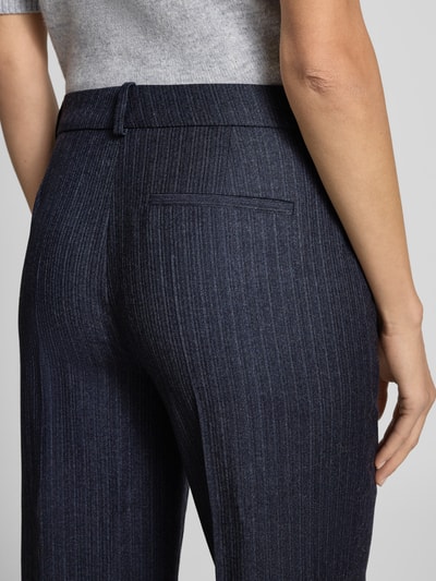 BOSS Regular Fit Stoffhose aus reiner Schurwolle Modell 'TILDA9' Marine 3