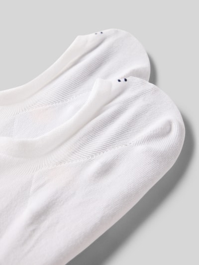 Produktfoto, Sneakersocken mit Label-Detail im 2er-Pack von Tommy Hilfiger, mieszanka bawełny i elastanu, prążkowany ściągacz, jednokolorowy design