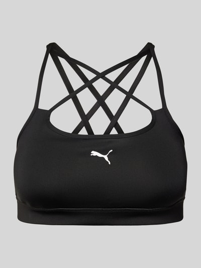 PUMA PERFORMANCE Bustier mit Logo-Print Modell 'MOVE' Black 1