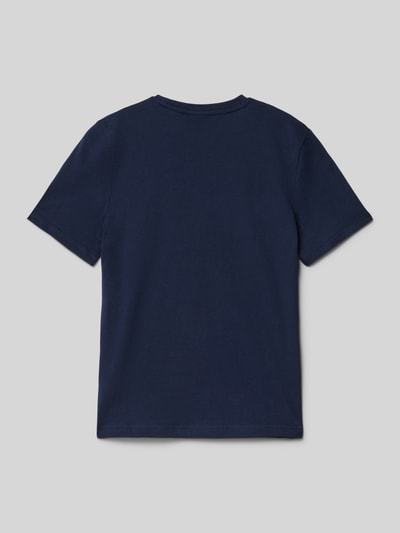 Boss T-shirt met ronde hals Marineblauw - 3