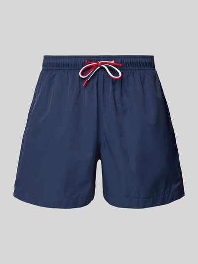 MCNEAL Relaxed Fit Badeshorts mit Logo-Stitching Marine 1