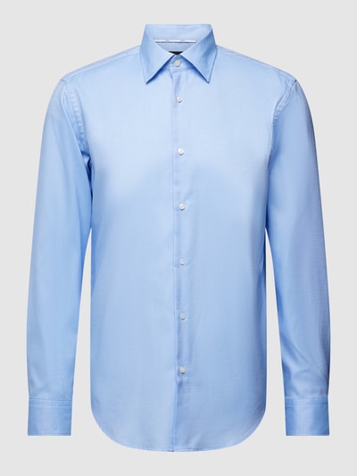 BOSS Regular Fit Business-Hemd mit Kentkragen Modell 'Joe' Bleu 2