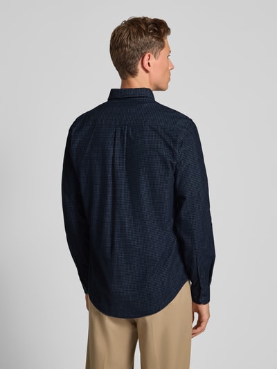 Casual Friday Regular Fit Freizeithemd mit Button-Down-Kragen Modell 'PONTUS' Dunkelblau 5