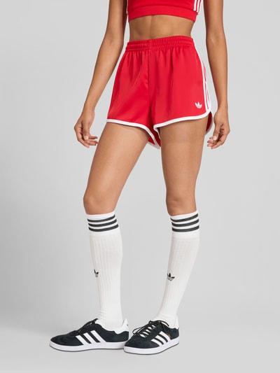 adidas Originals Comfort Fit Trainingsshorts mit Logo-Detail Rot 4