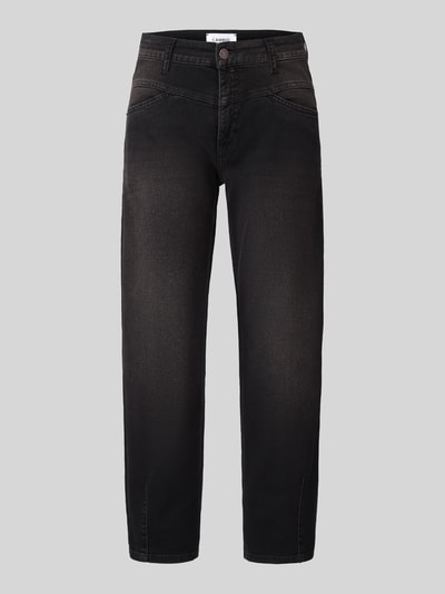 CAMBIO Barrel Jeans aus Baumwoll-Mix Modell 'ELIN' Dunkelbraun 2
