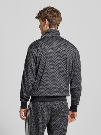 adidas Originals Sweatjacke mit Stehkragen Modell “Firebird" Black 5