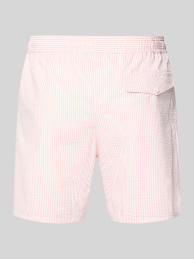 Lacoste Badeshorts aus Baumwoll-Mix  Hellrosa 3