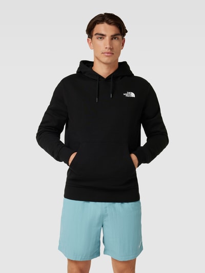 The north face online hoodie zwart