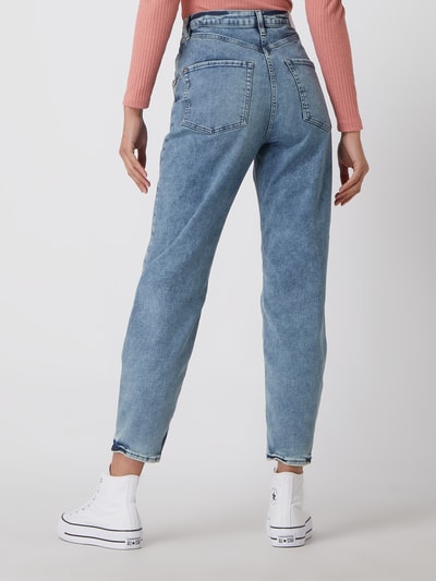 No.1 Mom fit jeans met stretch  Blauw - 5