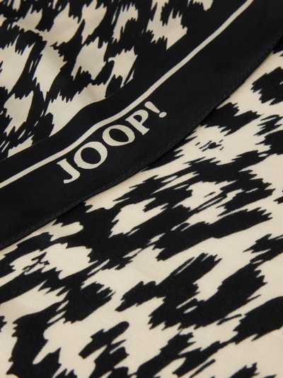 JOOP! Schal aus Viskose-Mix mit Label-Detail Modell 'Amy' Black 2