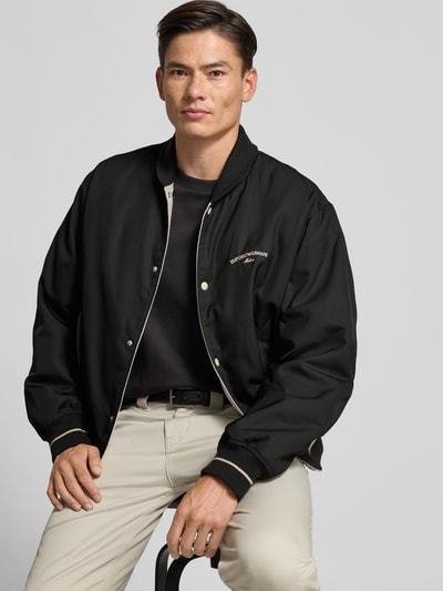 Emporio Armani Bomberjacke mit Stehkragen Black 3