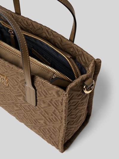Tommy Hilfiger Torba z uchwytami i odpinanym paskiem na ramię Szarobrązowy 5