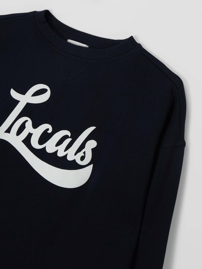 Tom Tailor Sweatshirt mit Print  Marineblau 2