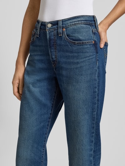 Levi's® 300 Straight Fit Jeans aus Baumwoll-Mix Modell '501®' Blau 3