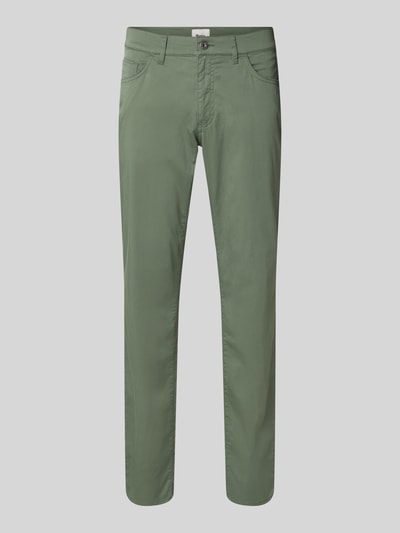 Brax Regular Fit Chino im 5-Pocket-Design Modell 'ULTRALIGHT' Oliv 1