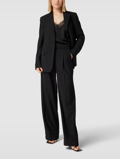 Luisa Cerano Blazer mit Knopfleiste Black 1