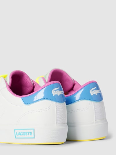 Lacoste Sneakers met labeldetail Wit - 2