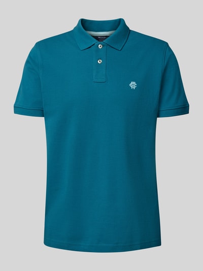MCNEAL Poloshirt mit Label-Stitching Petrol 2