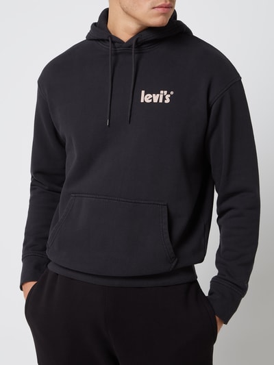 Levi's® Relaxed Fit Hoodie aus Baumwolle  Black 4