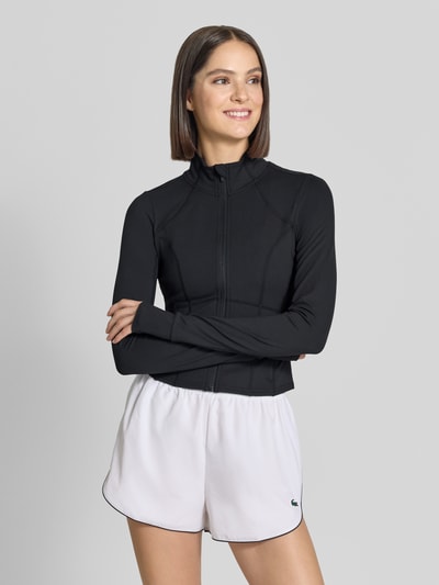 Fabletics Slim Fit jack met opstaande kraag model 'STORM' Zwart - 4