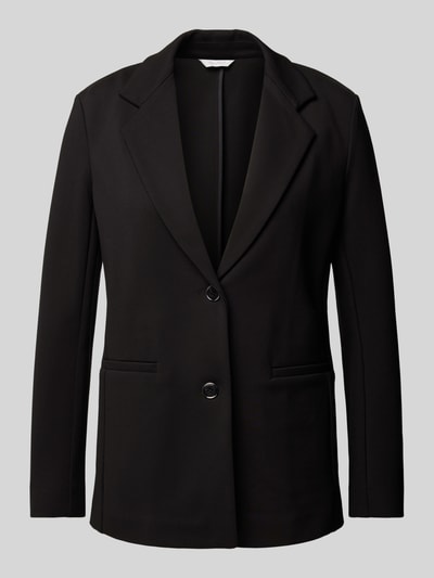 MaxMara Leisure Blazer met reverskraag, model 'JOICE' Zwart - 1