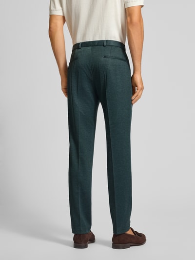 Roy Robson Anzughose mit Bügelfalten und Gesäßtaschen Gruen 5