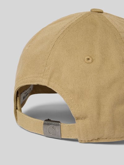 Carhartt Work In Progress Basecap mit Label-Stitching Modell 'MADISON' Hellbraun 3