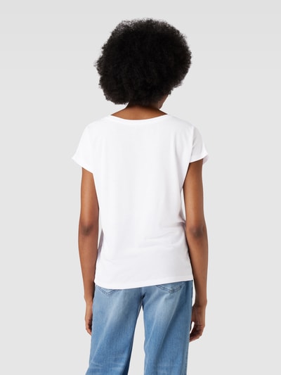 Montego T-shirt z nadrukowanym motywem Biały 5
