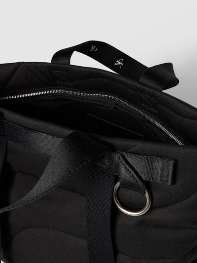 Calvin Klein Jeans Tote bag met doorgestikte naden, model 'ULTRALIGHT' Zwart - 5