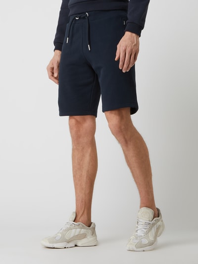 Superdry Sweatshorts van katoenmix Marineblauw - 4