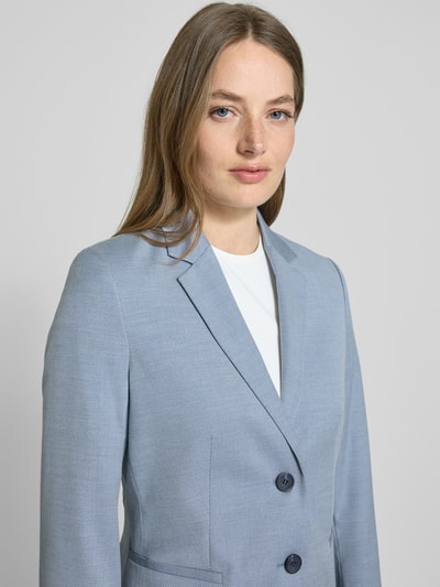 Christian Berg Woman Selection Blazer met strookzakken Lichtblauw - 3