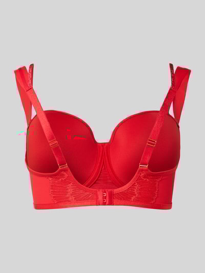 Triumph Balconette-beha met beugel en lichte, ademende spacer-cups Rood - 3