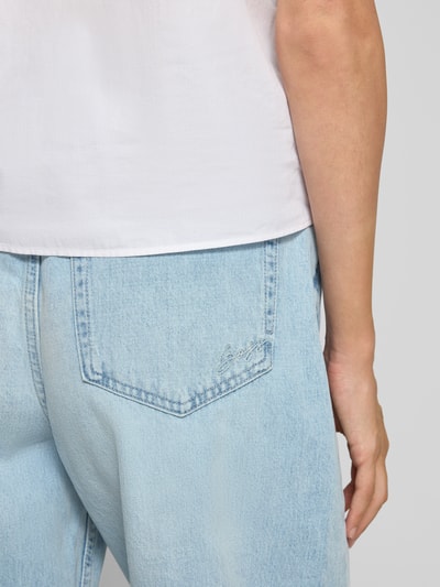 BOSS Orange Loose Fit Jeans aus reiner Baumwolle Hellblau 3