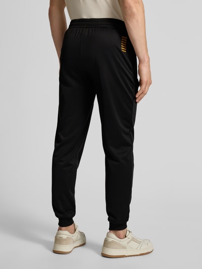 EA7 Emporio Armani Trainingsanzug mit Label-Print Black 7