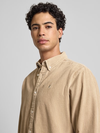 Carhartt Work In Progress Regular Fit Freizeithemd in Cord-Optik Modell 'Madison' Beige 3