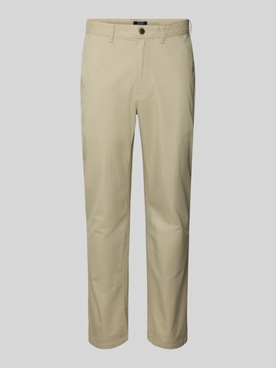 MCNEAL Slim fit broek met achterzakken Zand - 2