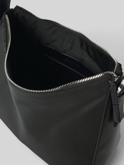 CK Calvin Klein Handtasche mit Label-Applikation Modell 'CK SENSE' Black 5