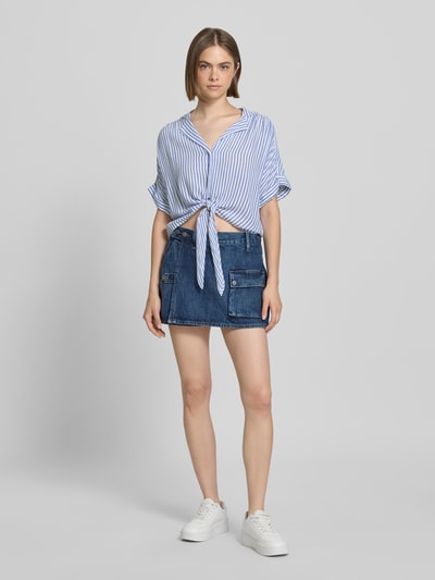 Only Regular fit overhemdblouse van pure viscose, model 'PAULA LIFE' Lichtblauw - 1