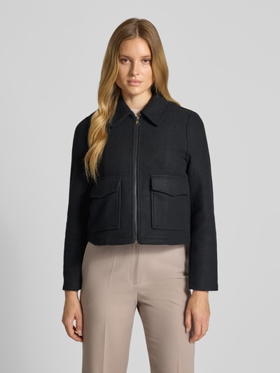 Vero Moda Kurtka o kroju regular fit z kieszeniami z patką model ‘SAFIR’ Czarny 4