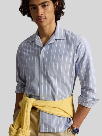 Polo Ralph Lauren Regular Fit Freizeithemd aus reiner Baumwolle Royal 3