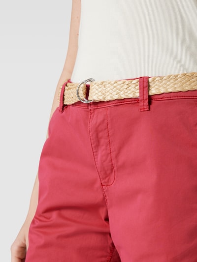 Esprit Korte chino met Franse steekzakken Fuchsia - 3