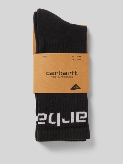 Carhartt Work In Progress Socken mit Label-Stitching Black 3