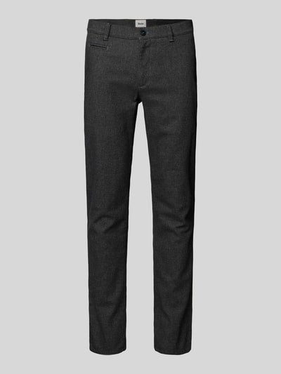 Brax Slim Fit Hose mit Gesäßtaschen Modell 'Fabio' Mittelgrau 2