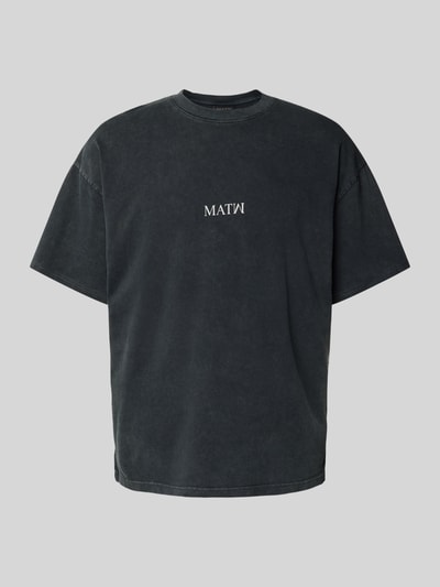 Review X MATW T-shirt met labelprint - MATW X Review Zwart - 2