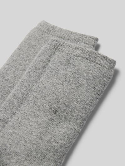 camano Socken mit Label-Schriftzug Hellgrau 2