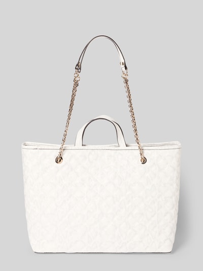 GUESS Shopper mit herausnehmbarer Tasche Modell 'GIULLY II' Offwhite 4