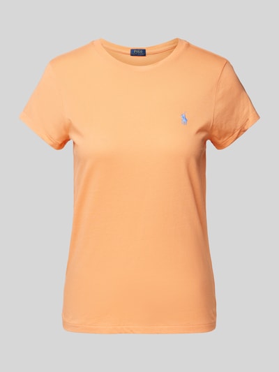 Polo Ralph Lauren T-shirt met logostitching Oranje - 2